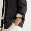 Checked Linen Overshirt - CU Checked Linen Overshirt - CU