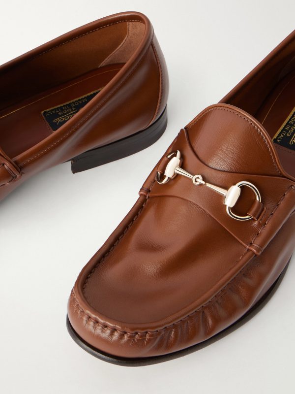 Lugano Horsebit-Embellished Leather Loafers - CU Lugano Horsebit-Embellished Leather Loafers - CU