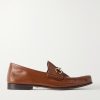 Lugano Horsebit-Embellished Leather Loafers Lugano Horsebit-Embellished Leather Loafers