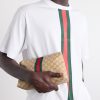 GG Supreme-Jacquard Webbing-Trimmed Canvas Pouch - OU2