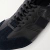 Flex Suede-Trimmed Leather Sneakers - CU Flex Suede-Trimmed Leather Sneakers - CU
