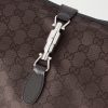 Jackie 1961 GG Supreme-Jacquard Leather-Trimmed Canvas Tote Bag - CU Jackie 1961 GG Supreme-Jacquard Leather-Trimmed Canvas Tote Bag - CU