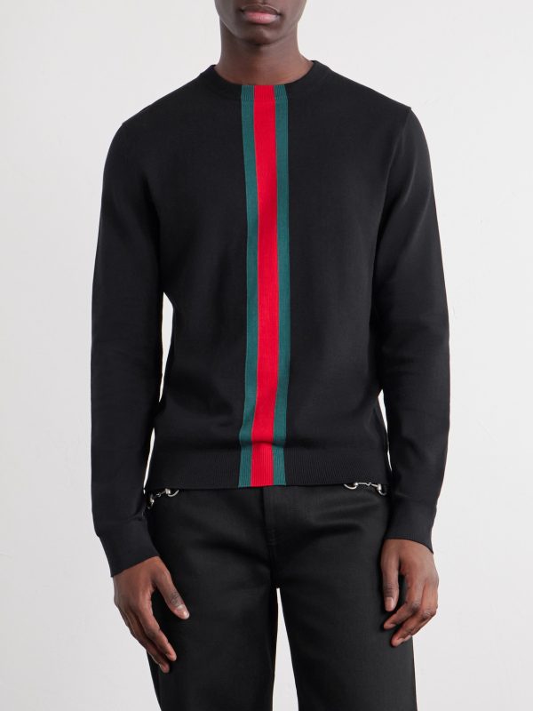 Knitted Cotton Sweater - FR Knitted Cotton Sweater - FR