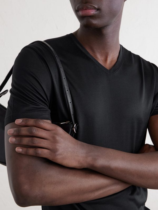 Silk-Jersey T-Shirt - CU Silk-Jersey T-Shirt - CU
