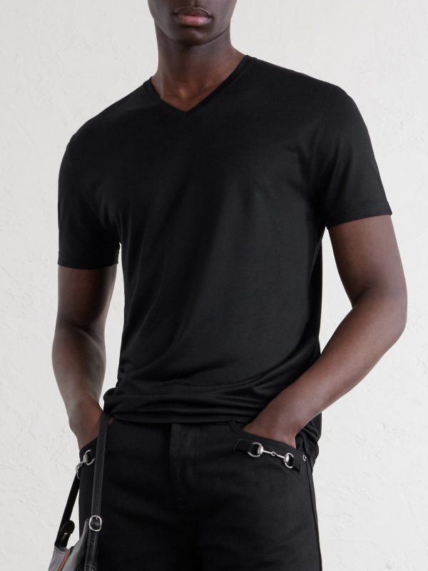 Silk-Jersey T-Shirt - FR Silk-Jersey T-Shirt - FR