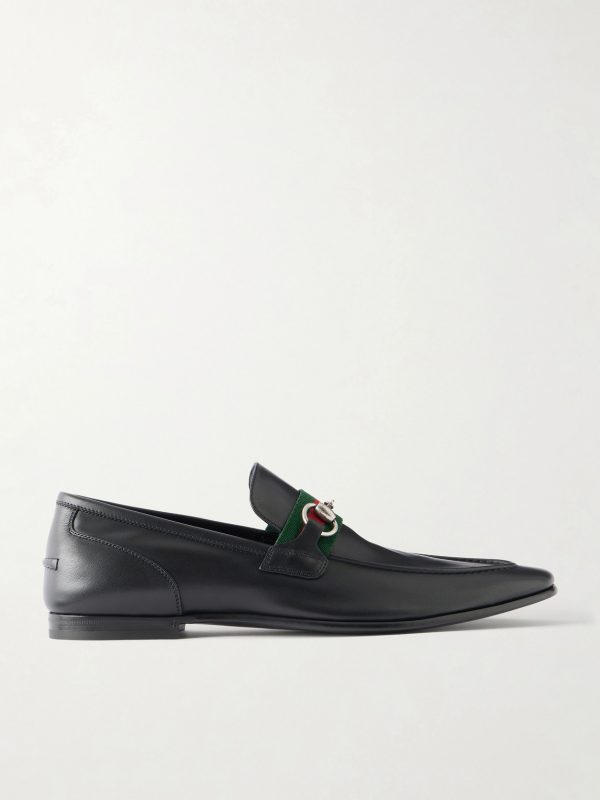 Como Horsebit-Embellished Leather Loafers Como Horsebit-Embellished Leather Loafers