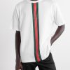 Logo-Print Striped Cotton-Jersey T-Shirt - FR Logo-Print Striped Cotton-Jersey T-Shirt - FR
