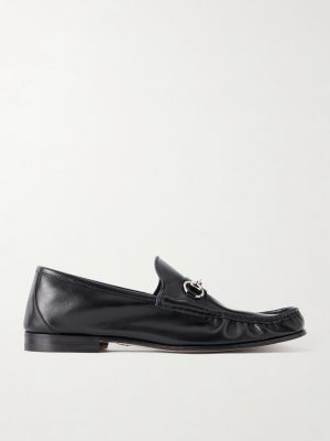 Lugano Horsebit-Embellished Leather Loafers Lugano Horsebit-Embellished Leather Loafers