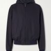 Logo-Jacquard Cotton-Canvas Hooded Jacket Logo-Jacquard Cotton-Canvas Hooded Jacket