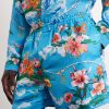 Straight-Leg Floral-Print Silk-Twill Shorts - CU