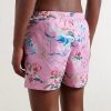 Printed Swim Shorts - BK Printed Swim Shorts - BK
