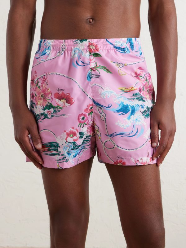 Printed Swim Shorts - FR Printed Swim Shorts - FR