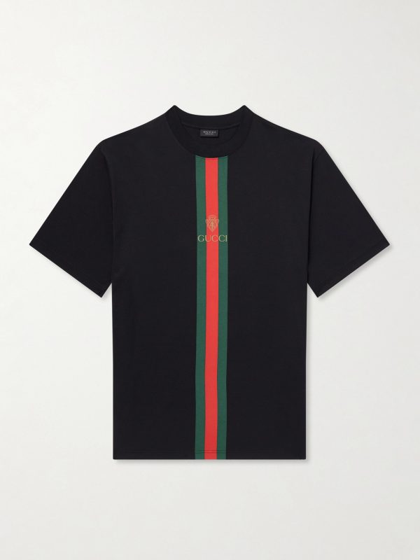 Web-Printed Cotton-Jersey T-Shirt Web-Printed Cotton-Jersey T-Shirt