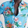 Printed Satin Shirt - CU Printed Satin Shirt - CU