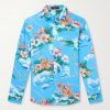 Printed Satin Shirt Printed Satin Shirt