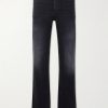 Wide-Leg Striped Cotton-Blend Trousers Wide-Leg Striped Cotton-Blend Trousers
