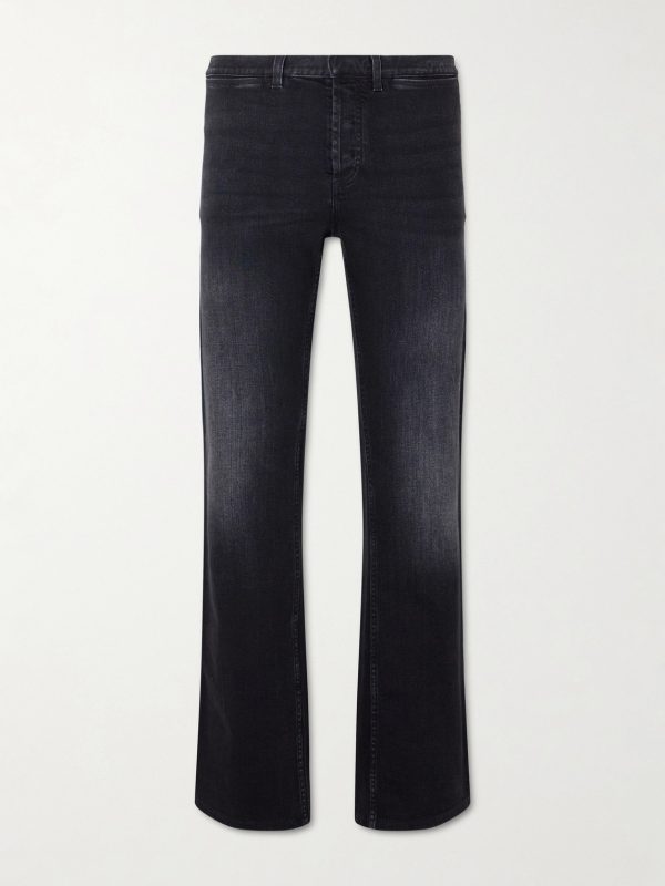 Wide-Leg Striped Cotton-Blend Trousers Wide-Leg Striped Cotton-Blend Trousers