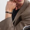 Horsebit-Embellished Gold-Tone and Leather Bracelet - OU Horsebit-Embellished Gold-Tone and Leather Bracelet - OU