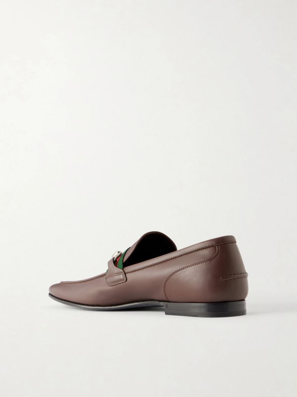 Como Horsebit-Embellished Leather Loafers - BK