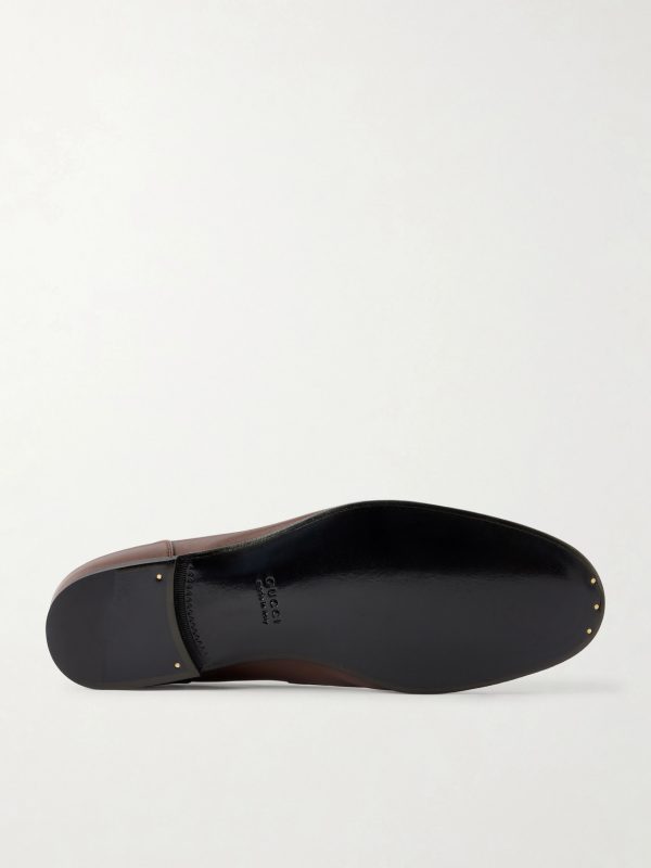 Como Horsebit-Embellished Leather Loafers - E1