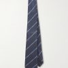 7cm Striped Silk-Twill Neck Tie