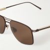 Aviator-Style Titanium Sunglasses - CU Aviator-Style Titanium Sunglasses - CU