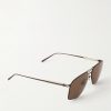 Aviator-Style Titanium Sunglasses - FR Aviator-Style Titanium Sunglasses - FR