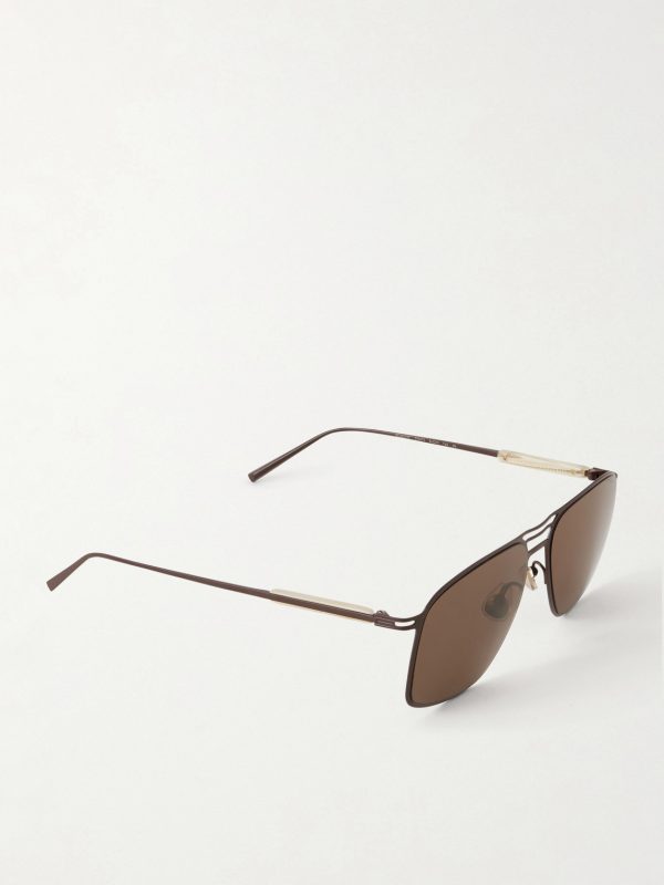 Aviator-Style Titanium Sunglasses - FR Aviator-Style Titanium Sunglasses - FR