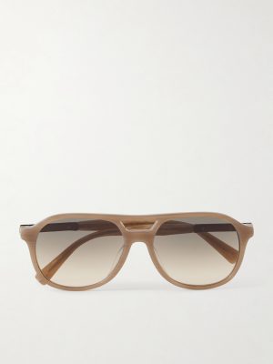 Aviator-Style Acetate Sunglasses Aviator-Style Acetate Sunglasses