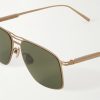 Aviator-Style Titanium Sunglasses - CU Aviator-Style Titanium Sunglasses - CU