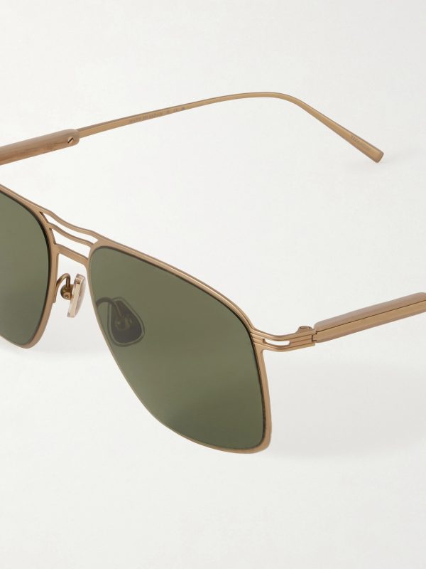 Aviator-Style Titanium Sunglasses - CU Aviator-Style Titanium Sunglasses - CU