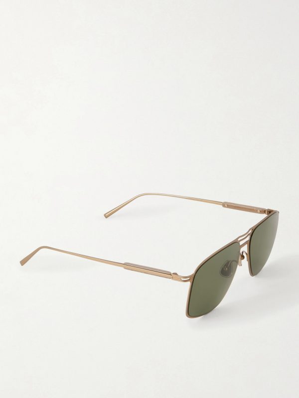 Aviator-Style Titanium Sunglasses - FR Aviator-Style Titanium Sunglasses - FR