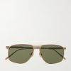 Aviator-Style Titanium Sunglasses Aviator-Style Titanium Sunglasses