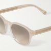 Round-Frame Acetate Sunglasses - CU Round-Frame Acetate Sunglasses - CU
