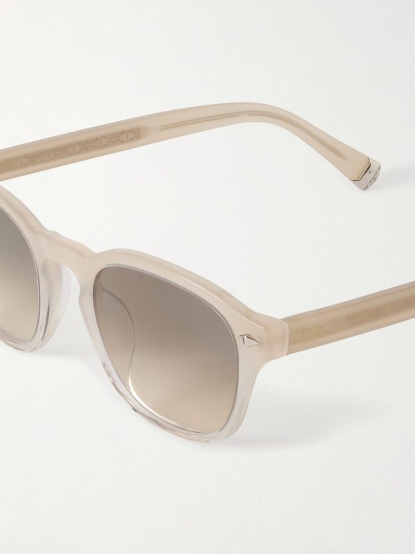 Round-Frame Acetate Sunglasses - CU Round-Frame Acetate Sunglasses - CU