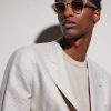 Round-Frame Acetate Sunglasses - OU Round-Frame Acetate Sunglasses - OU