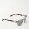 Aviator-Style Acetate Sunglasses - FR