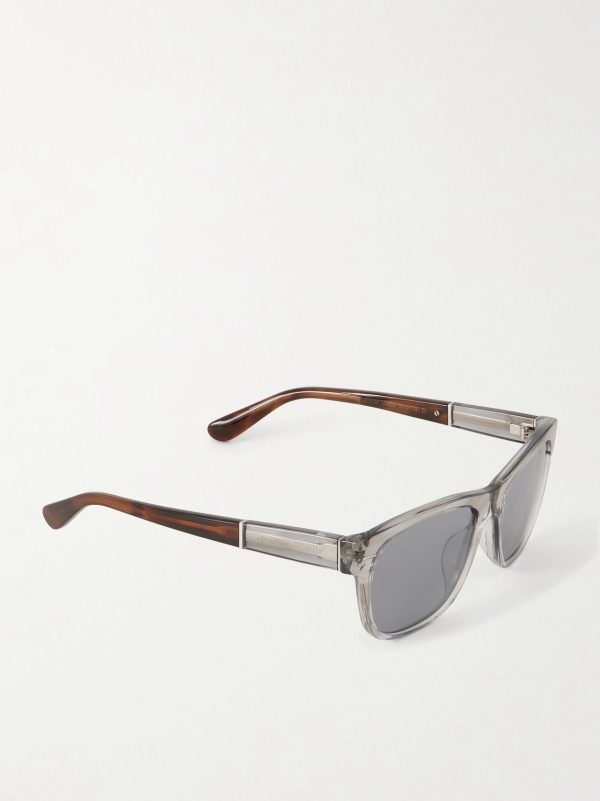 Aviator-Style Acetate Sunglasses - FR