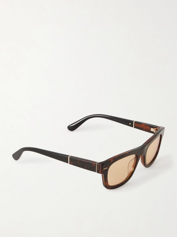 Square-Frame Acetate Sunglasses - FR Square-Frame Acetate Sunglasses - FR