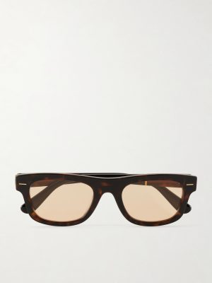 Square-Frame Acetate Sunglasses