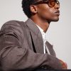 Square-Frame Acetate Sunglasses - OU Square-Frame Acetate Sunglasses - OU