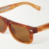 Square-Frame Acetate Sunglasses - CU