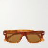 Square-Frame Acetate Sunglasses