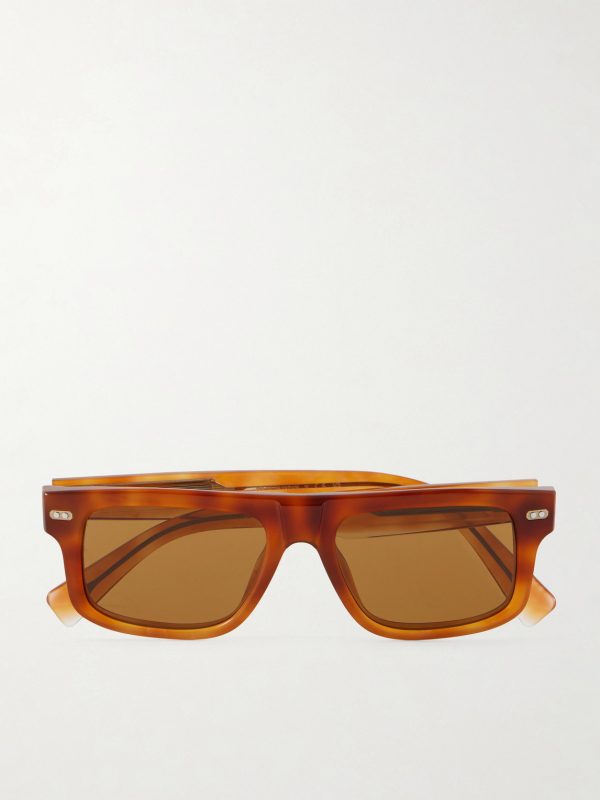 Square-Frame Acetate Sunglasses
