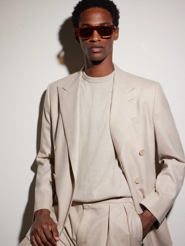 Square-Frame Acetate Sunglasses - OU