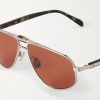 Aviator-Style Titanium Sunglasses - CU Aviator-Style Titanium Sunglasses - CU