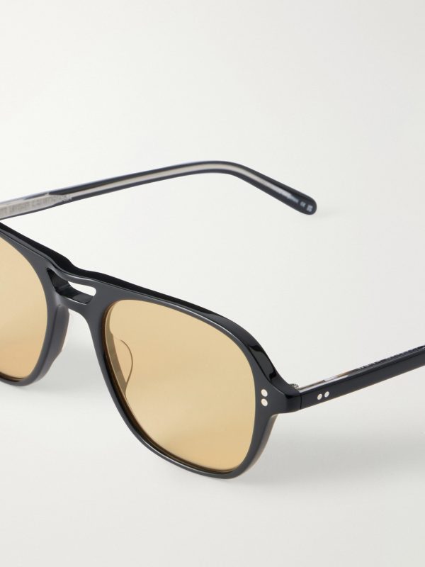Doc Aviator-Style Acetate Sunglasses - E1 Doc Aviator-Style Acetate Sunglasses - E1