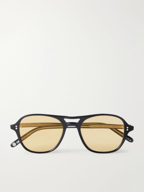 Doc Aviator-Style Acetate Sunglasses Doc Aviator-Style Acetate Sunglasses