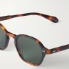 Temescal Hexagon-Frame Acetate Sunglasses - E1 Temescal Hexagon-Frame Acetate Sunglasses - E1