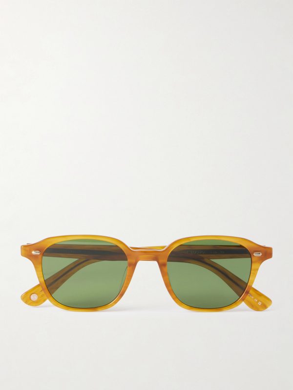 Lachman Round-Frame Acetate Sunglasses